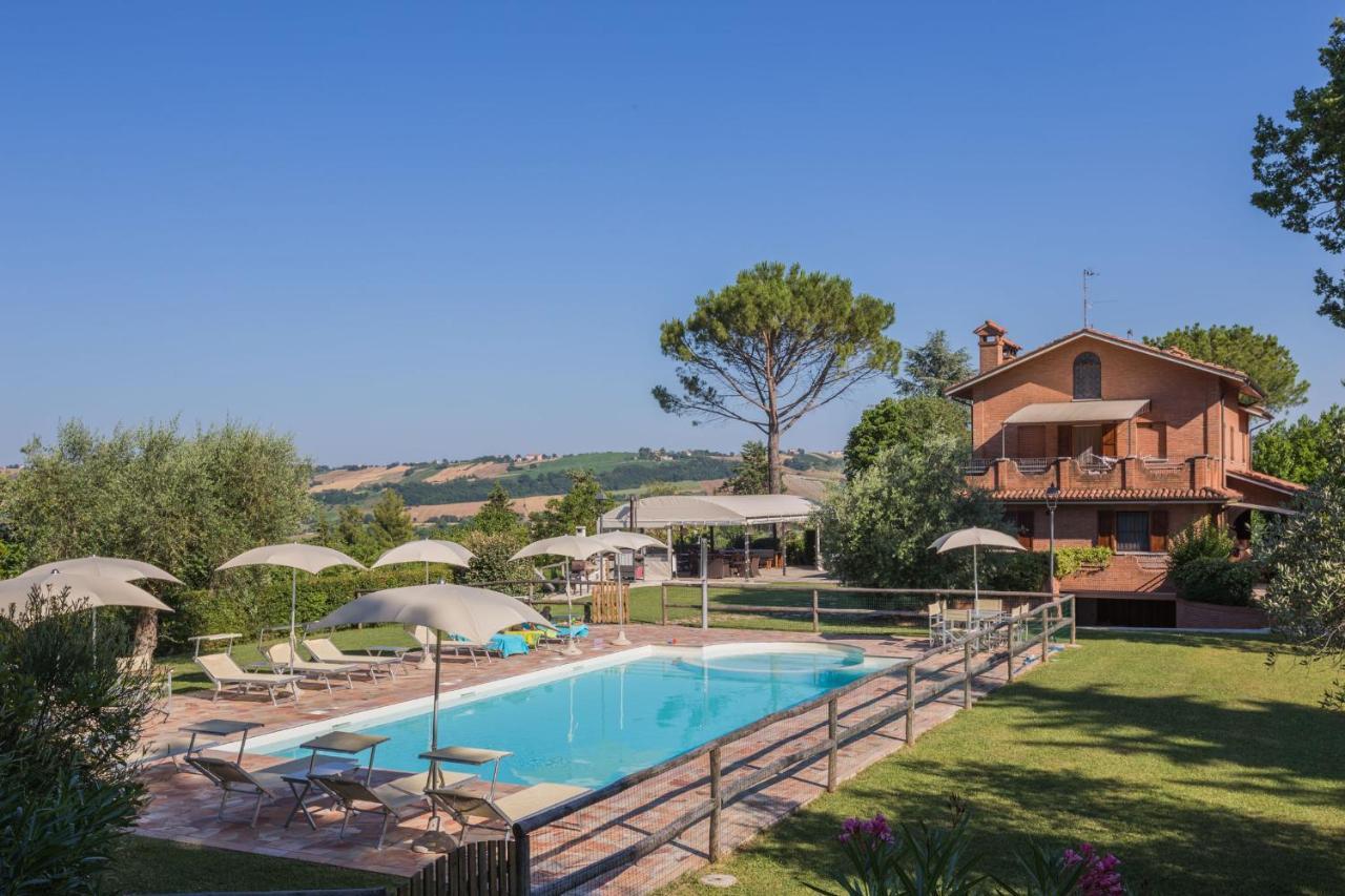 Agriturismo Villa Beatrice Mondavio Eksteriør bilde